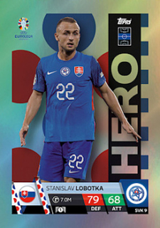 Stanislav Lobotka Slovakia Topps Match Attax EURO 2024 Hero #SVK9